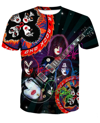 Kiss-band-Tee-T-Shirt-zip-hoodies-sweater-tank-top-for-men-women