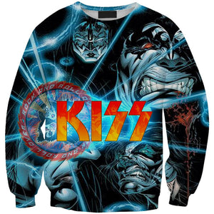 Kiss-band-Tee-T-Shirt-zip-hoodies-sweater-tank-top-for-men-women