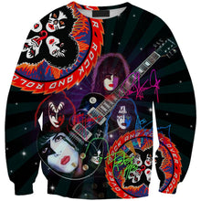 Load image into Gallery viewer, Kiss-band-Tee-T-Shirt-zip-hoodies-sweater-tank-top-for-men-women