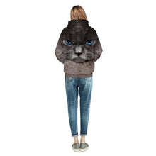 Load image into Gallery viewer, Blue Eyes Cat Hooded Hoodies