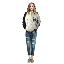 Load image into Gallery viewer, New Fashion Men/women Hooded Hoodies Print Big Wolf Face Unisex Thin 3d