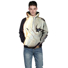 Load image into Gallery viewer, New Fashion Men/women Hooded Hoodies Print Big Wolf Face Unisex Thin 3d
