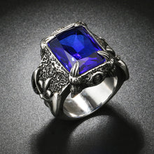 Load image into Gallery viewer, Blue Big Stone Ring For Man
