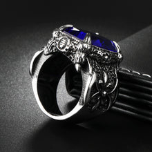 Load image into Gallery viewer, Blue Big Stone Ring For Man