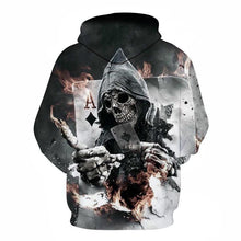 Load image into Gallery viewer, Skull-printed-tee-T-shirt-sweater-zip-hoodies-tank-top-for-men-women