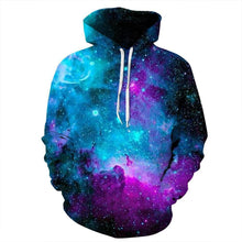 Load image into Gallery viewer, Space Galaxy 3D Sweatshirts With Cap Men/women